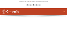 Tablet Screenshot of cervantalia.com